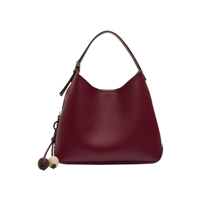 Фото ракурс 1 - Женская бордовая сумка Parfois артикул 233308 _BU FW2025