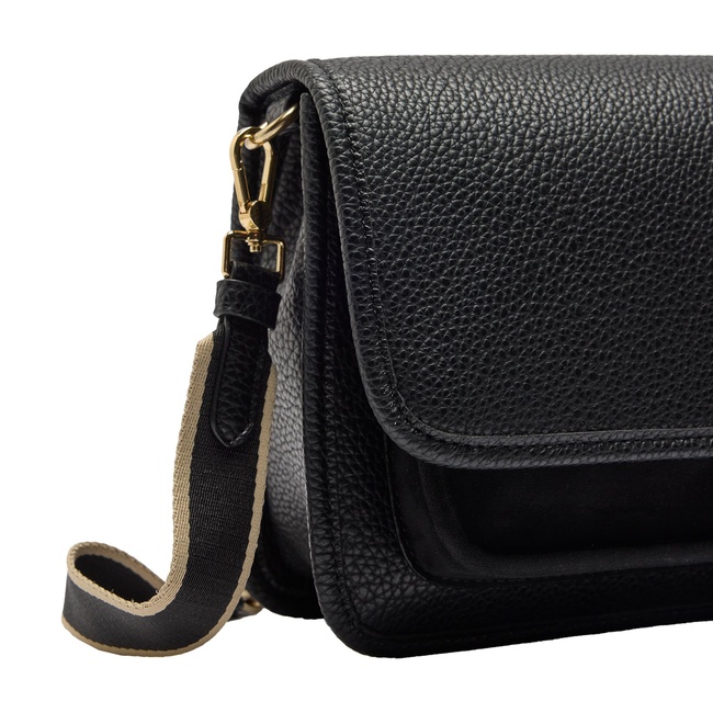 Жіноча чорна сумка Parfois артикул 240739 _BK FW2025 Фото ракурс 3 - Жіноча чорна сумка Parfois артикул 240739 _BK FW2025