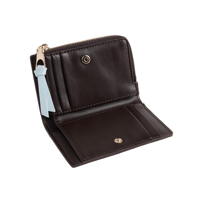 Женский коричневый кошелёк Parfois артикул 230938 _BN SS2025 Фото ракурс 4 - Женский коричневый кошелёк Parfois артикул 230938 _BN SS2025