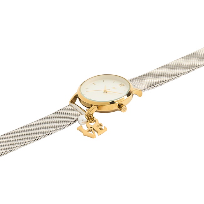 Жіночий срібний годинник Parfois артикул 230284 _MM SS2025 Фото ракурс 2 - Жіночий срібний годинник Parfois артикул 230284 _MM SS2025