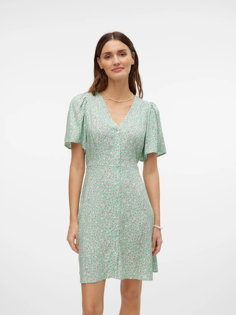 Фото ракурс 1 - Жіноча зелена сукня Vero Moda артикул 10292845 Silt Green SS2024