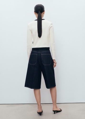 Фото ракурс 2 - Жіночий молочний кардиган Mango артикул 17064082 05 1 season