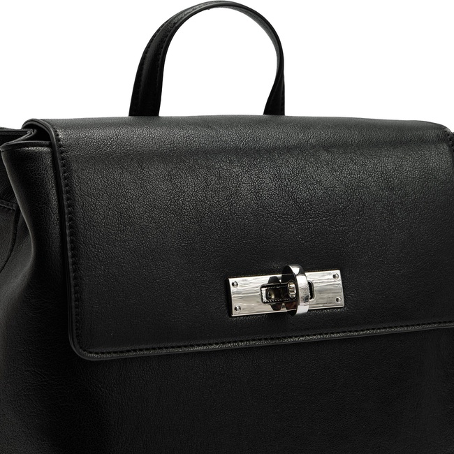 Фото ракурс 3 - Женский черный рюкзак Parfois артикул 241567 _BK SS2026