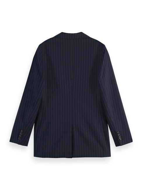Фото ракурс 6 - Женский синий пиджак SCOTCH & SODA артикул 177615 U965 SS2026