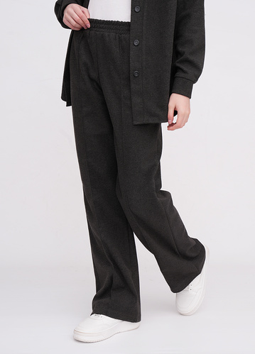 Фото ракурс 1 - Жіночі сірі брюки EQUILIBRI артикул W466 013 002 Grey FW2025