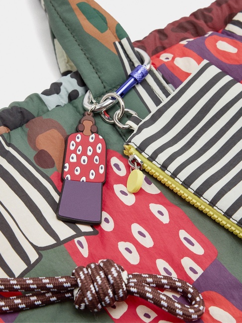 Фото ракурс 3 - Жіноча зелена сумка Parfois артикул 241035 _KK FW2025