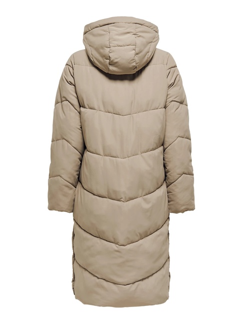 Жіноче бежевe пальто Only артикул 15349121 SILVER MINK FW2025 Фото ракурс 2 - Жіноче бежевe пальто Only артикул 15349121 SILVER MINK FW2025