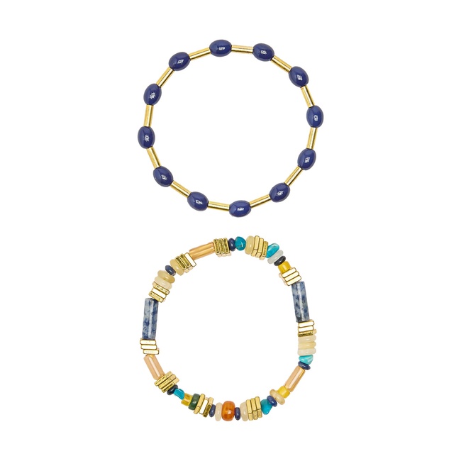 Фото ракурс 3 - Жіночий різнокольоровий браслет Parfois артикул 237439 _HM FW2025