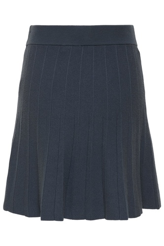 Фото ракурс 2 - Женская синяя юбка Only артикул 15351515 Ebony FW2025