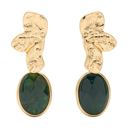 Фото ракурс 1 - Жіночі зелені сережки Parfois артикул 234144 _GN FW2025