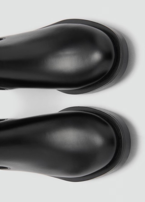 Фото ракурс 4 - Женские черные ботильоны Mango артикул 77097925 99 7 season