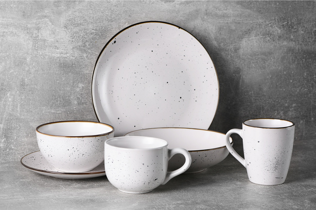 Фото ракурс 2 - Белый салатник Ardesto артикул AR2914WGC No color FW2025