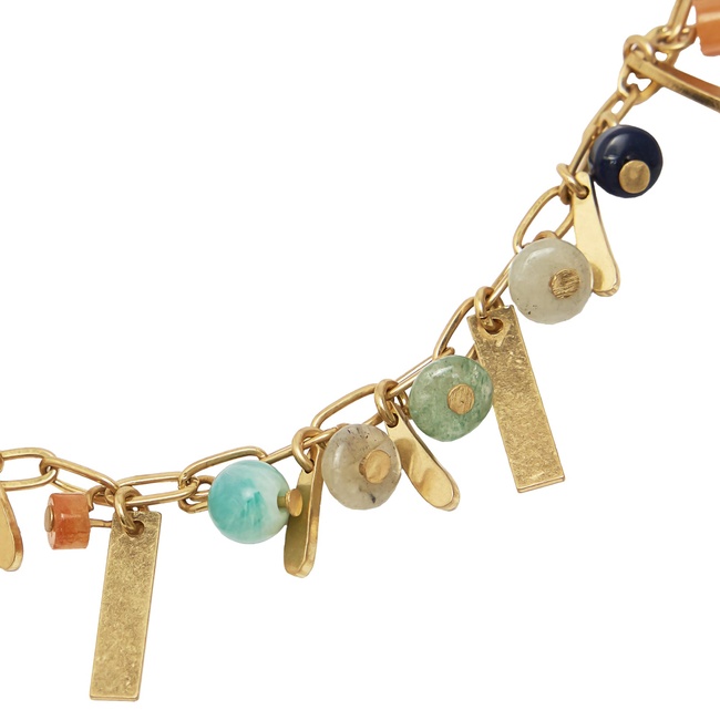 Фото ракурс 2 - Жіноче золотe намисто Parfois артикул 237407 _HM FW2025