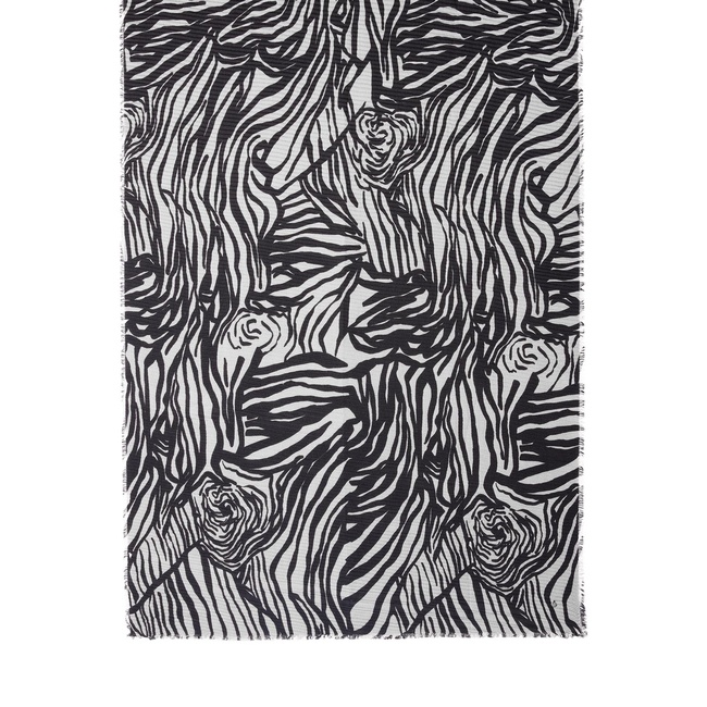 Фото ракурс 3 - Жіночий чорний шарф Parfois артикул 240318 _DM FW2025