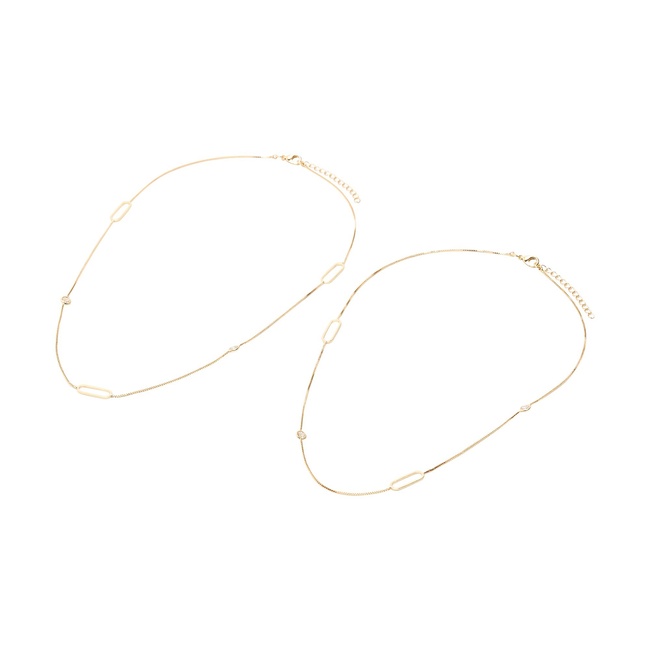 Фото ракурс 3 - Жіноче золотe намисто Parfois артикул 233939 _GD FW2025