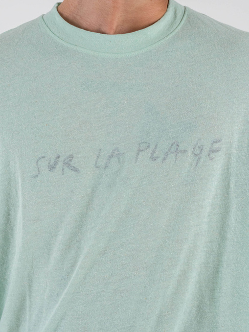 Чоловіча зелена футболка ONLY & SONS артикул 22033666 Birds Egg Green FW2025 Фото ракурс 5 - Чоловіча зелена футболка ONLY & SONS артикул 22033666 Birds Egg Green FW2025