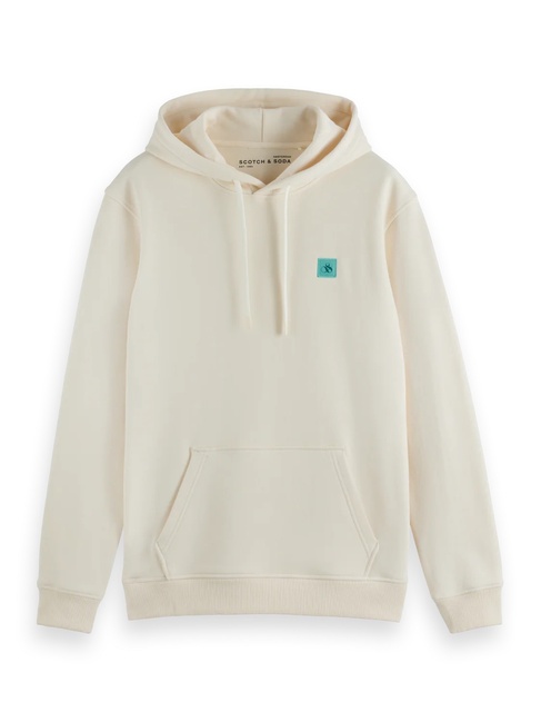 Чоловічий білий світшот SCOTCH & SODA артикул 181276 100 FW2025 Фото ракурс 5 - Чоловічий білий світшот SCOTCH & SODA артикул 181276 100 FW2025