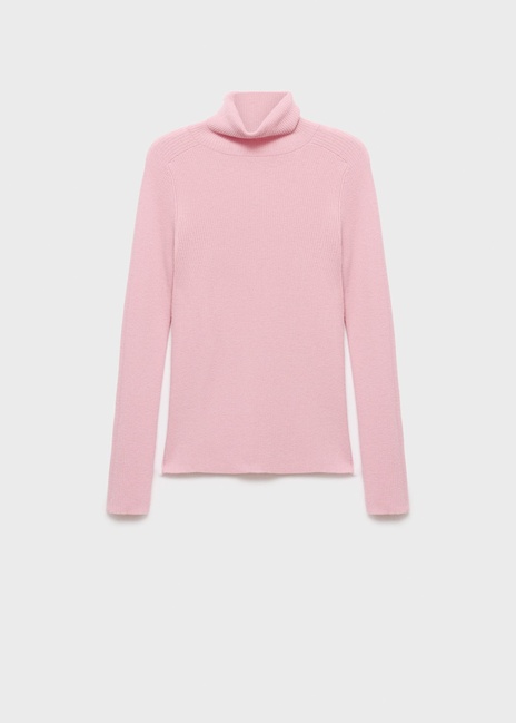 Фото ракурс 3 - Жіноча рожева водолазка Mango артикул 17095148 81 1 season