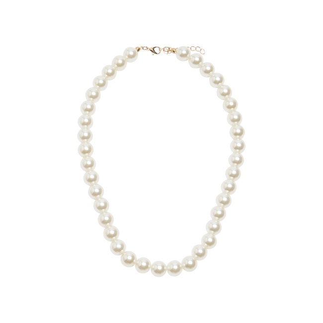 Женское белое ожерелье Parfois артикул 239451 _PE FW2025 Фото ракурс 1 - Женское белое ожерелье Parfois артикул 239451 _PE FW2025