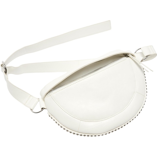 Женская белая сумка Parfois артикул 236995 _WT FW2025 Фото ракурс 4 - Женская белая сумка Parfois артикул 236995 _WT FW2025