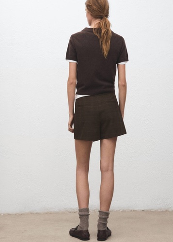 Фото ракурс 2 - Женская коричневая юбка Mango артикул 27081323 30 2 season