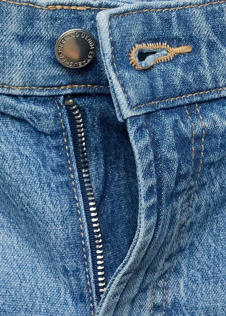 Жіночі сині джинси Mango артикул 17014101 TM 1 season Фото ракурс 4 - Жіночі сині джинси Mango артикул 17014101 TM 1 season