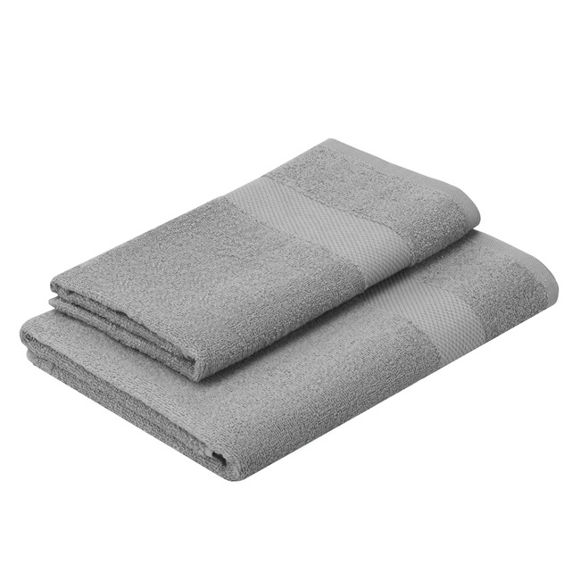 Фото ракурс 2 - Сірий набір рушників махрових Ardesto артикул ART2358GR No color FW2025