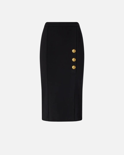 Фото ракурс 1 - Женская черная юбка Pinko артикул 105458-A24C Z99 FW2025