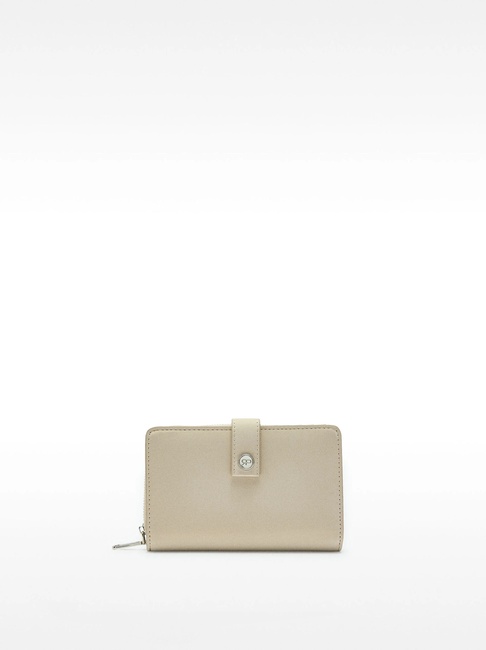 Женский молочный кошелёк Parfois артикул 232256 _EC FW2025 Фото ракурс 1 - Женский молочный кошелёк Parfois артикул 232256 _EC FW2025