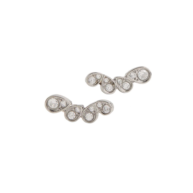 Женские серебряные серьги Parfois артикул 228486 _SV FW2025 Фото ракурс 3 - Женские серебряные серьги Parfois артикул 228486 _SV FW2025