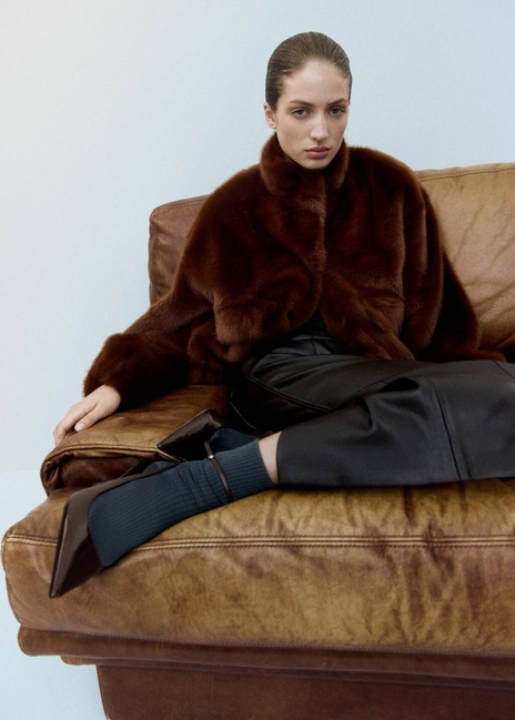 Женские коричневые туфли Mango артикул 27061218 32 2 season Фото ракурс 5 - Женские коричневые туфли Mango артикул 27061218 32 2 season