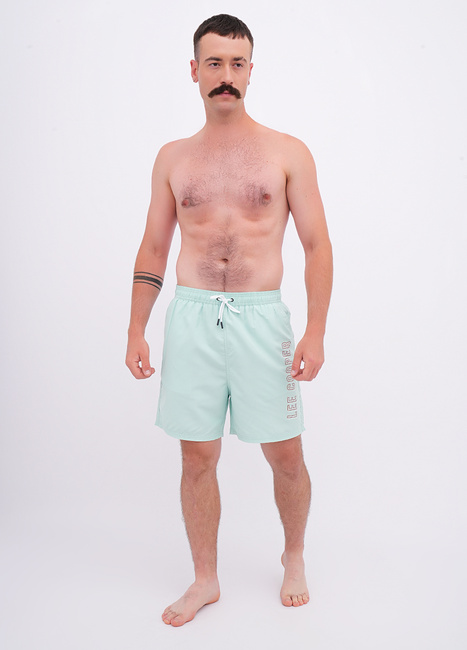 Чоловічі зелені плавки Lee Cooper артикул LCM251-9014 BIO MINT FW2025 Фото ракурс 1 - Чоловічі зелені плавки Lee Cooper артикул LCM251-9014 BIO MINT FW2025