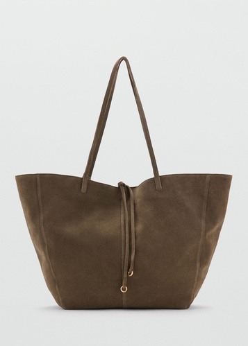 Фото ракурс 1 - Женская хаки сумка Mango артикул 27071224 37 2 season