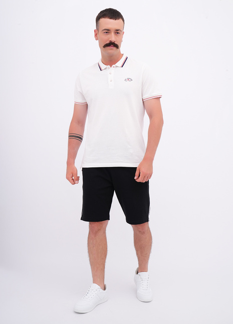 Фото ракурс 3 - Чоловічі чорні шорти Lee Cooper артикул LCM251-5032 Black FW2025