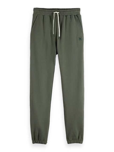 Мужские зеленые штаны SCOTCH & SODA артикул 181217 301 FW2025 Фото ракурс 4 - Мужские зеленые штаны SCOTCH & SODA артикул 181217 301 FW2025