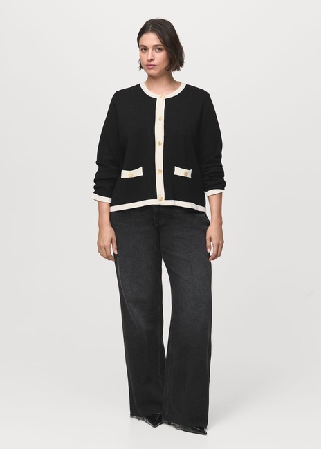 Фото ракурс 5 - Женский черный жакет Mango артикул 17085821 99 1 season