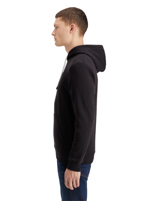 Фото ракурс 3 - Мужское черное худи SCOTCH & SODA артикул 179198 001 FW2025