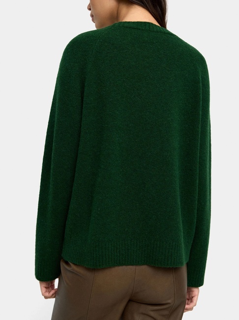 Фото ракурс 2 - Жіночий зелений светр Parfois артикул 238711 _GN FW2025