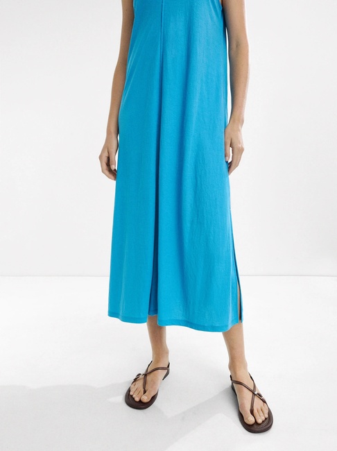 Фото ракурс 4 - Жіноча блакитна сукня Parfois артикул 232419 RBL FW2025