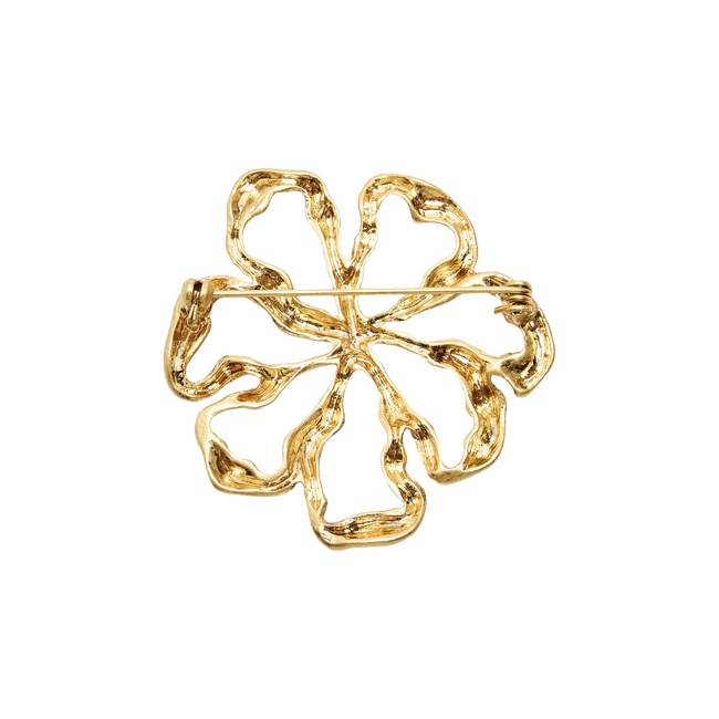 Фото ракурс 3 - Жіноча золота брошка Parfois артикул 237892 _GD FW2025