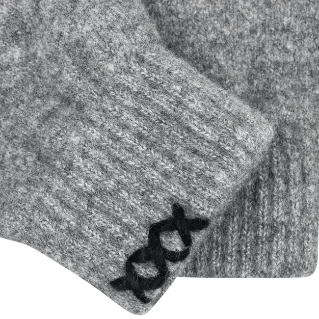 Унісекс сірі рукавиці SCOTCH & SODA артикул SSM5-2294 030 FW2025 Фото ракурс 3 - Унісекс сірі рукавиці SCOTCH & SODA артикул SSM5-2294 030 FW2025