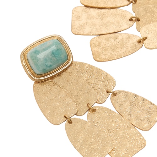 Фото ракурс 2 - Женские золотые серьги Parfois артикул 237740 _LB FW2025