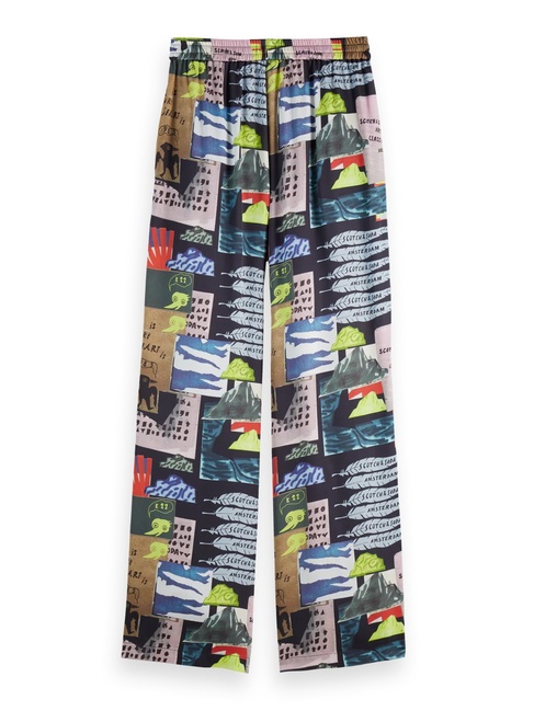 Фото ракурс 5 - Жіночі різнокольорові брюки SCOTCH & SODA артикул ULH00777F U077 FW2025