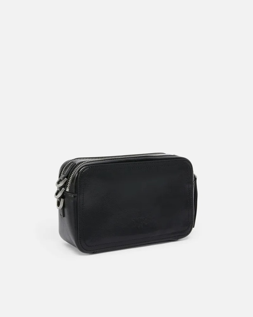 Женская черная сумка Pinko артикул 104336-A26J Z99S FW2025 Фото ракурс 2 - Женская черная сумка Pinko артикул 104336-A26J Z99S FW2025