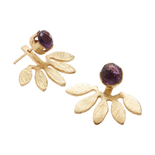 Фото ракурс 2 - Женские золотые серьги Parfois артикул 239164 _GD FW2025