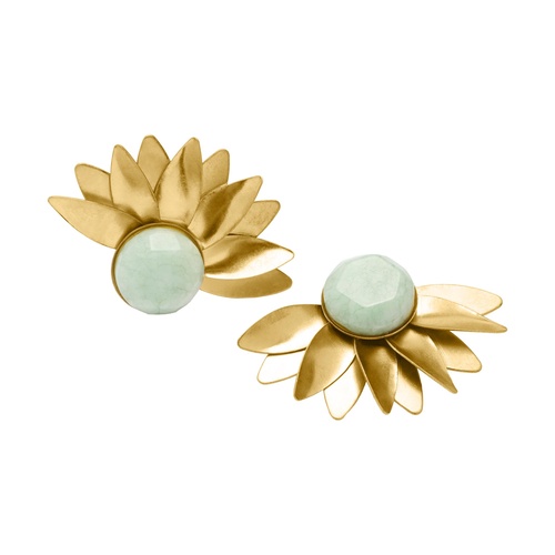 Фото ракурс 2 - Жіночі золоті сережки Parfois артикул 201255 _HM FW2025