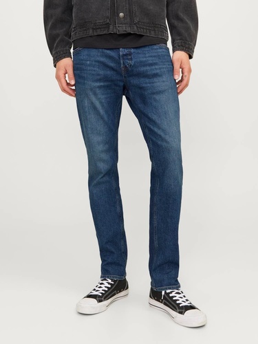 Фото ракурс 1 - Мужские синие джинсы Jack & Jones артикул 12249017 Blue denim FW2024