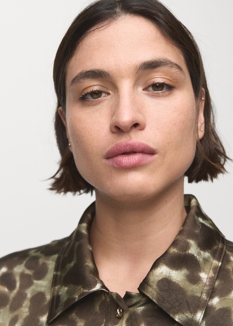 Женское хаки платье Mango артикул 17015824 37 1 season Фото ракурс 6 - Женское хаки платье Mango артикул 17015824 37 1 season