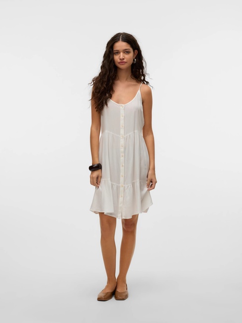 Жіноча біла сукня Vero Moda артикул 10325283 snow white SS2025 Фото ракурс 4 - Жіноча біла сукня Vero Moda артикул 10325283 snow white SS2025