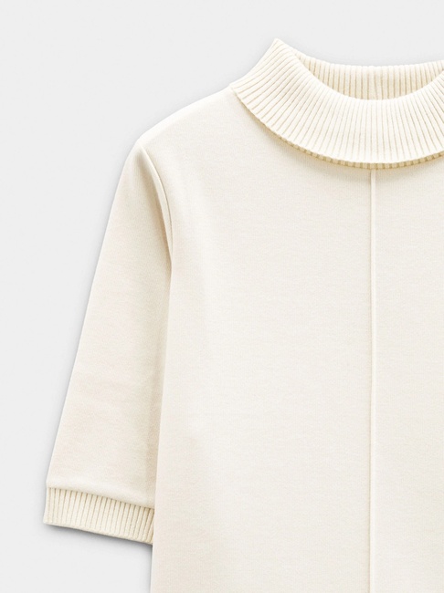 Фото ракурс 5 - Женская молочная блузка Parfois артикул 240323 _EC FW2025